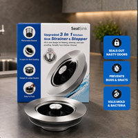 SinkHero - 3-in-1 Stainless Steel Kitchen Sink